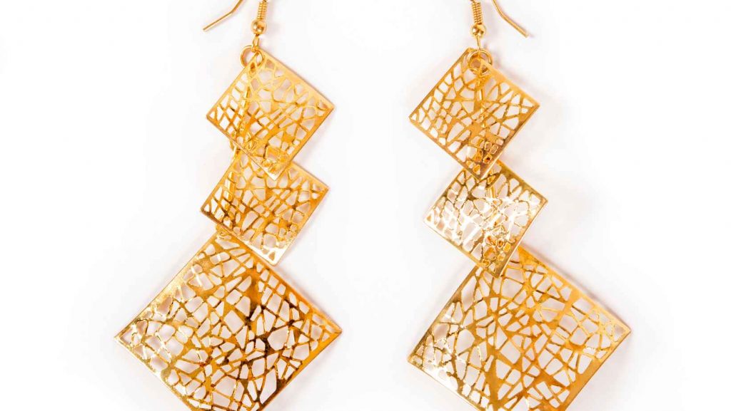 Gold Dangle Earrings