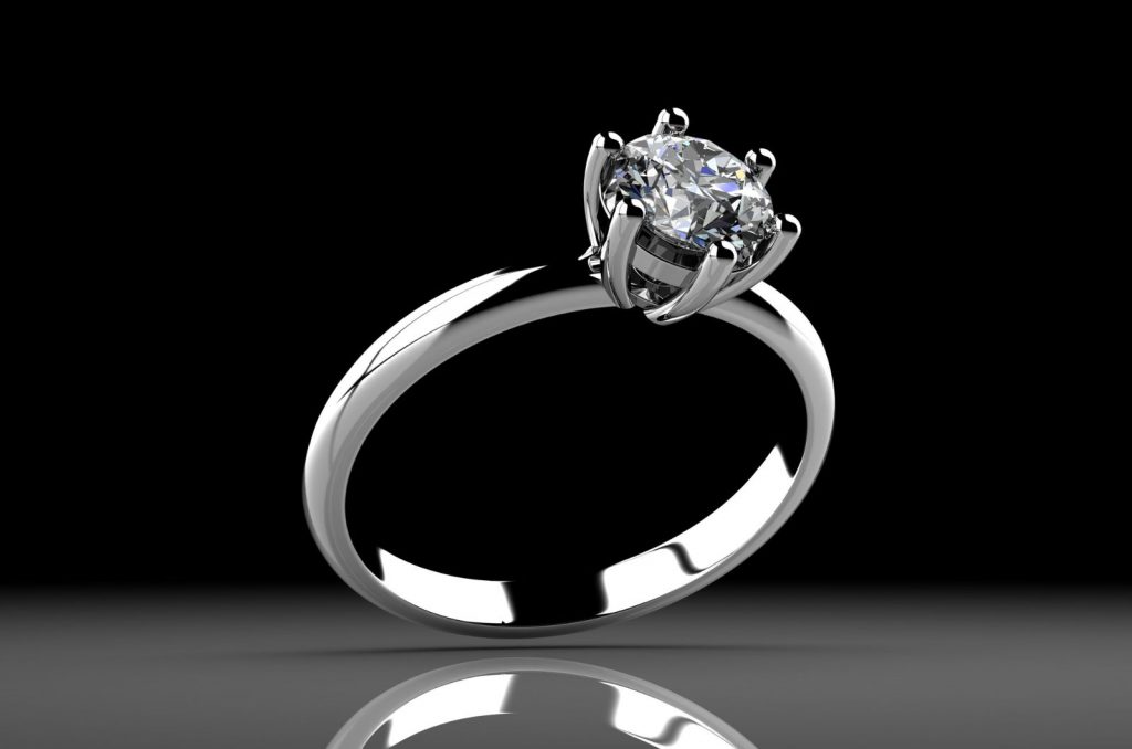 טבעות יהלום 1 קראט